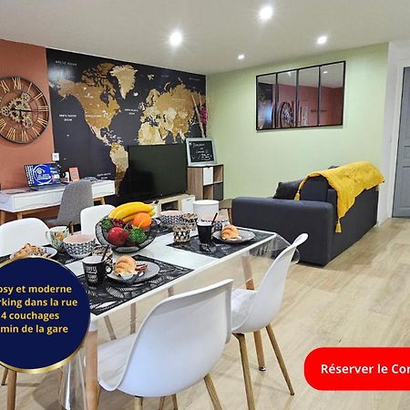 Le Concorde-Wifi-Clim-Parking-3Etoiles-Ockeys Apartment Bram ภายนอก รูปภาพ