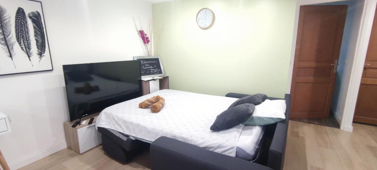 Le Concorde-Wifi-Clim-Parking-3Etoiles-Ockeys Apartment Bram ภายนอก รูปภาพ