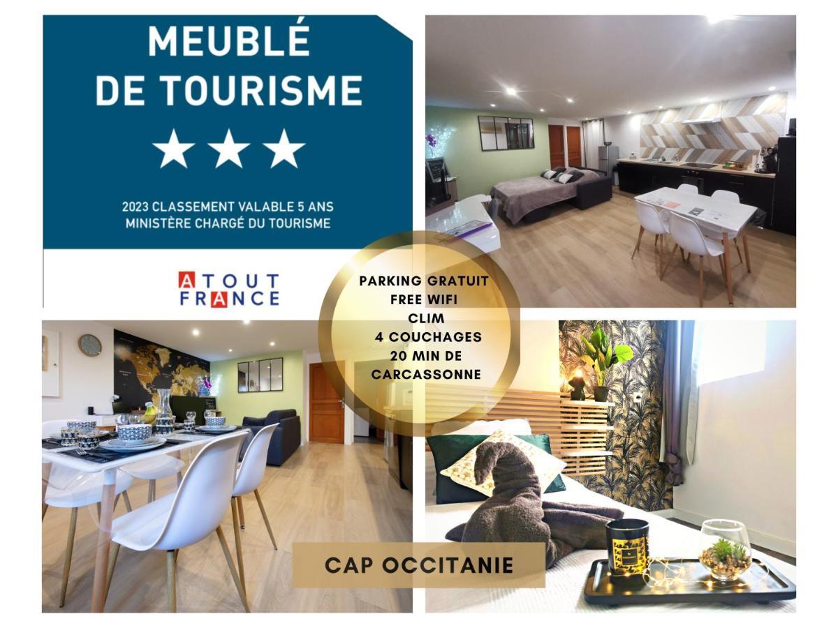 Le Concorde-Wifi-Clim-Parking-3Etoiles-Ockeys Apartment Bram ภายนอก รูปภาพ