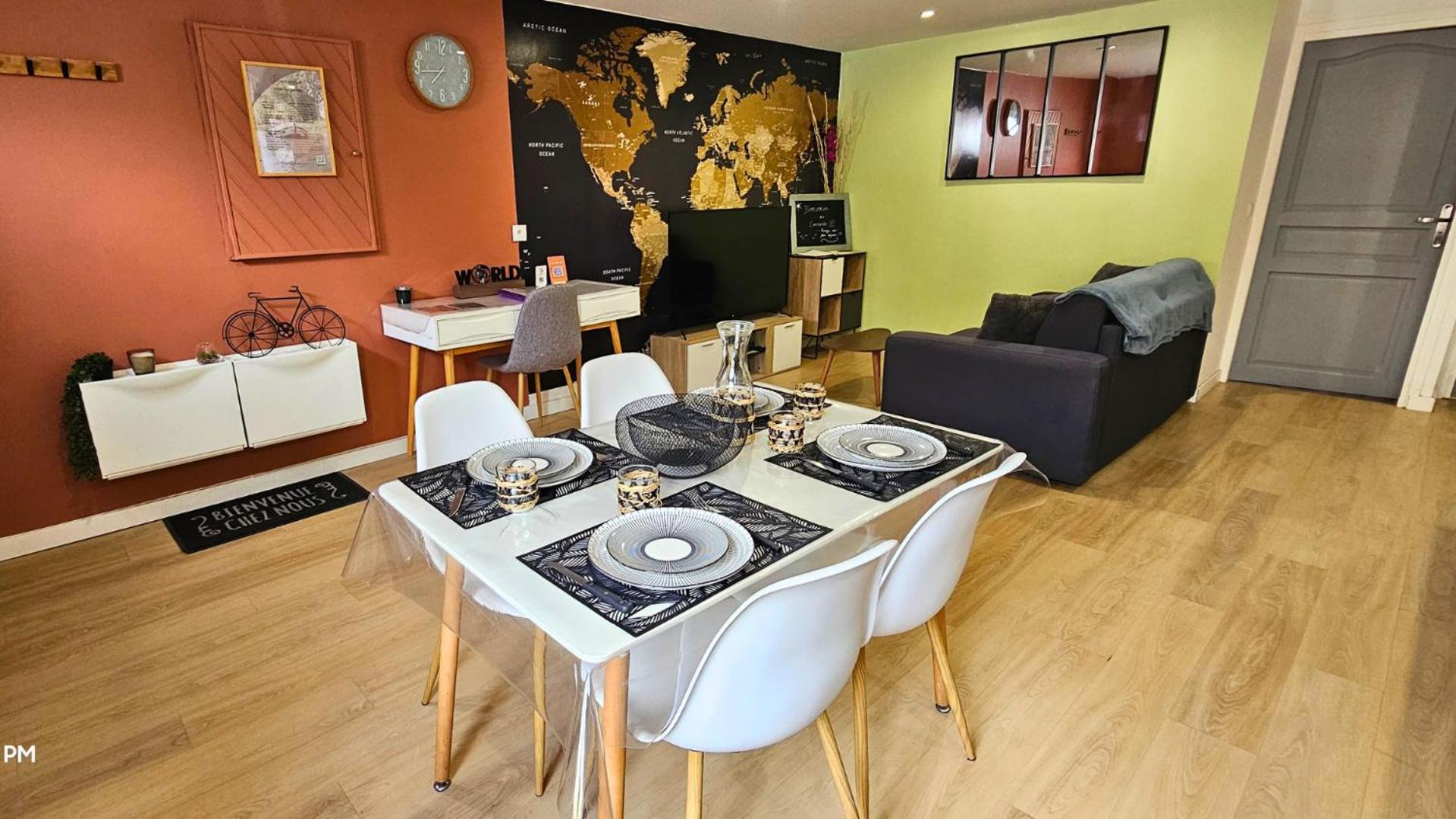 Le Concorde-Wifi-Clim-Parking-3Etoiles-Ockeys Apartment Bram ภายนอก รูปภาพ